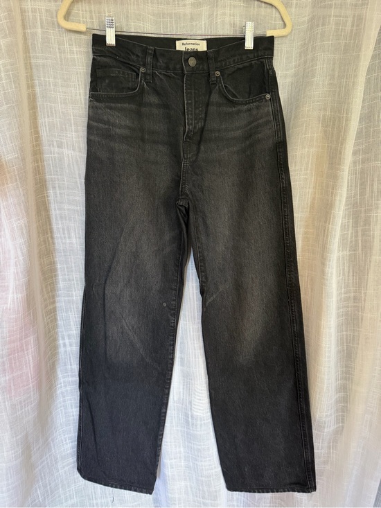 Reformation Denim - Reformation Val 90s Wide-Leg Mid-Rise Jeans